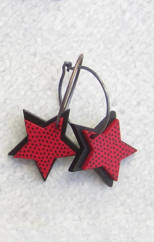 Stjärna Röd - k-form