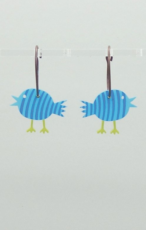 Pippi Turkos Blå Rand