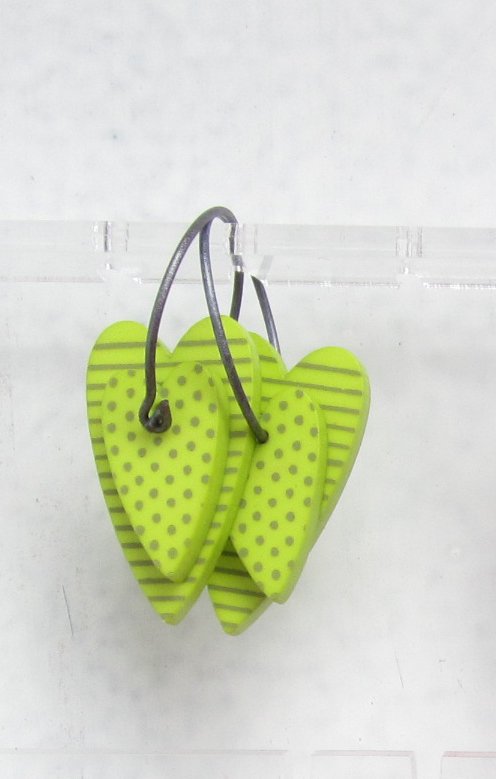 Hjärta Lång Lime - k-form