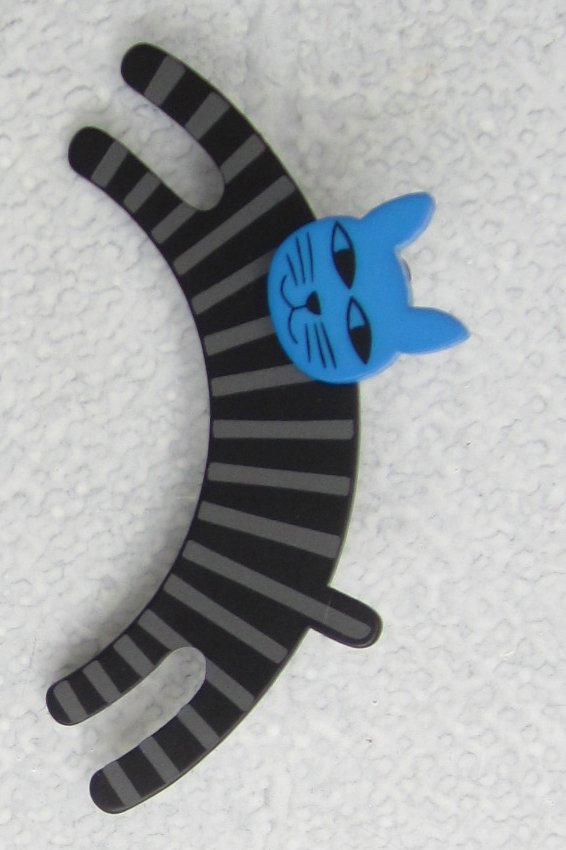 Hoppkatt Svart Petrol