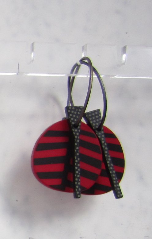 Blad Retro Mörkröd - k-form