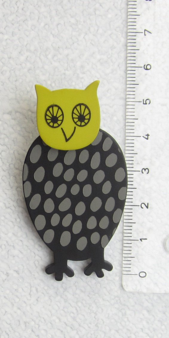 Uggla Svart Höstlime