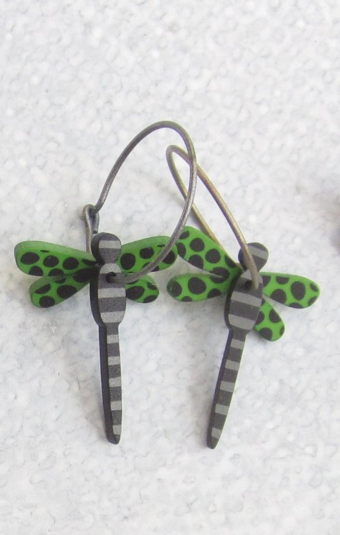 Slända Grön - k-form