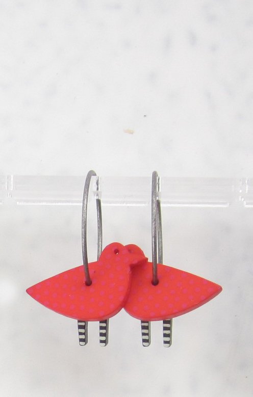 Fågel Röd - k-form