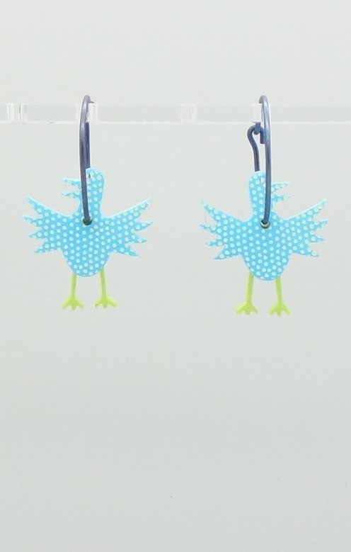 Flax Turkos Vit Prick