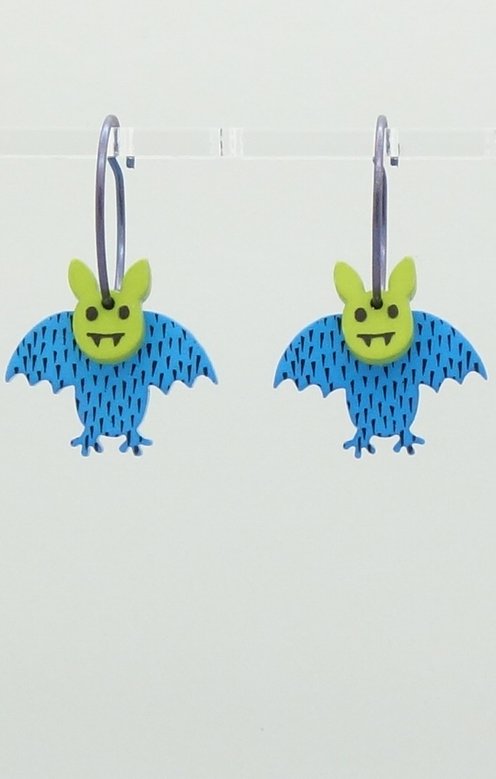 Fladdermus Petrol Oliv