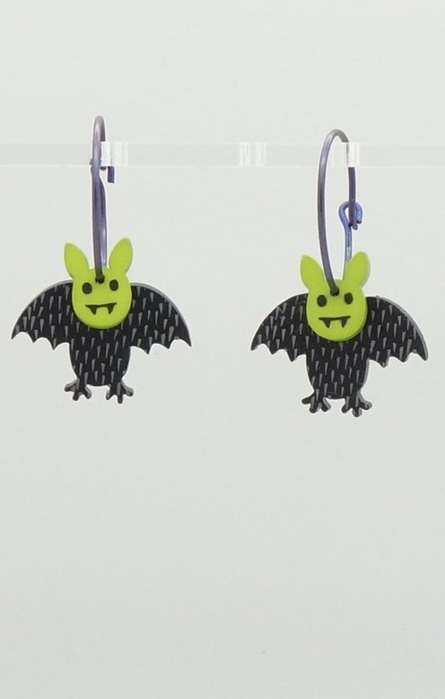 Fladdermus Svart Oliv