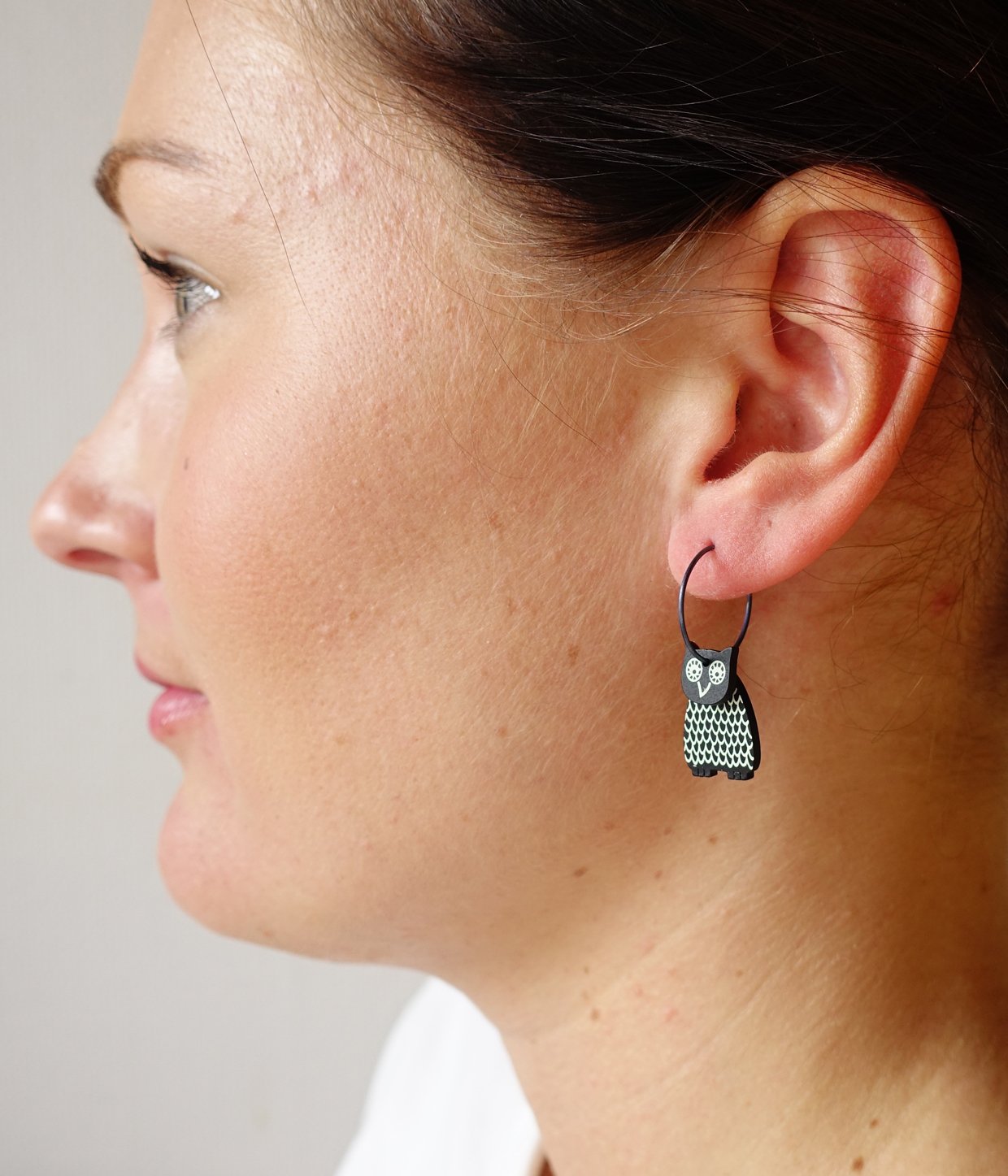 Uggla Svartvit - k-form