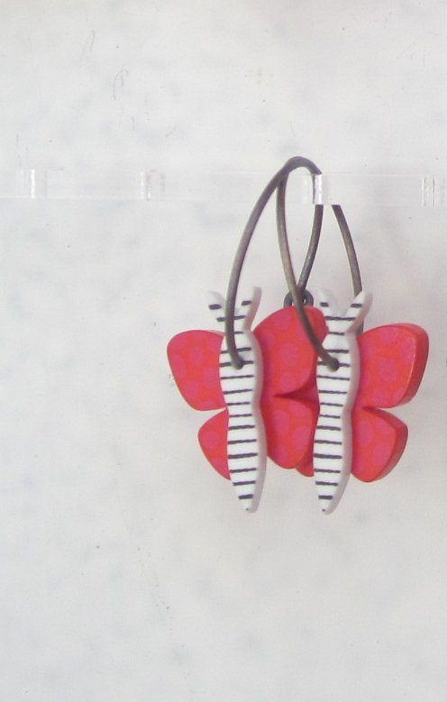 Fjäril Röd - k-form