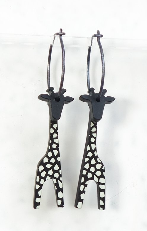 Giraff Svartvit