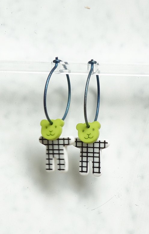 Nalle Vitsvart Lime