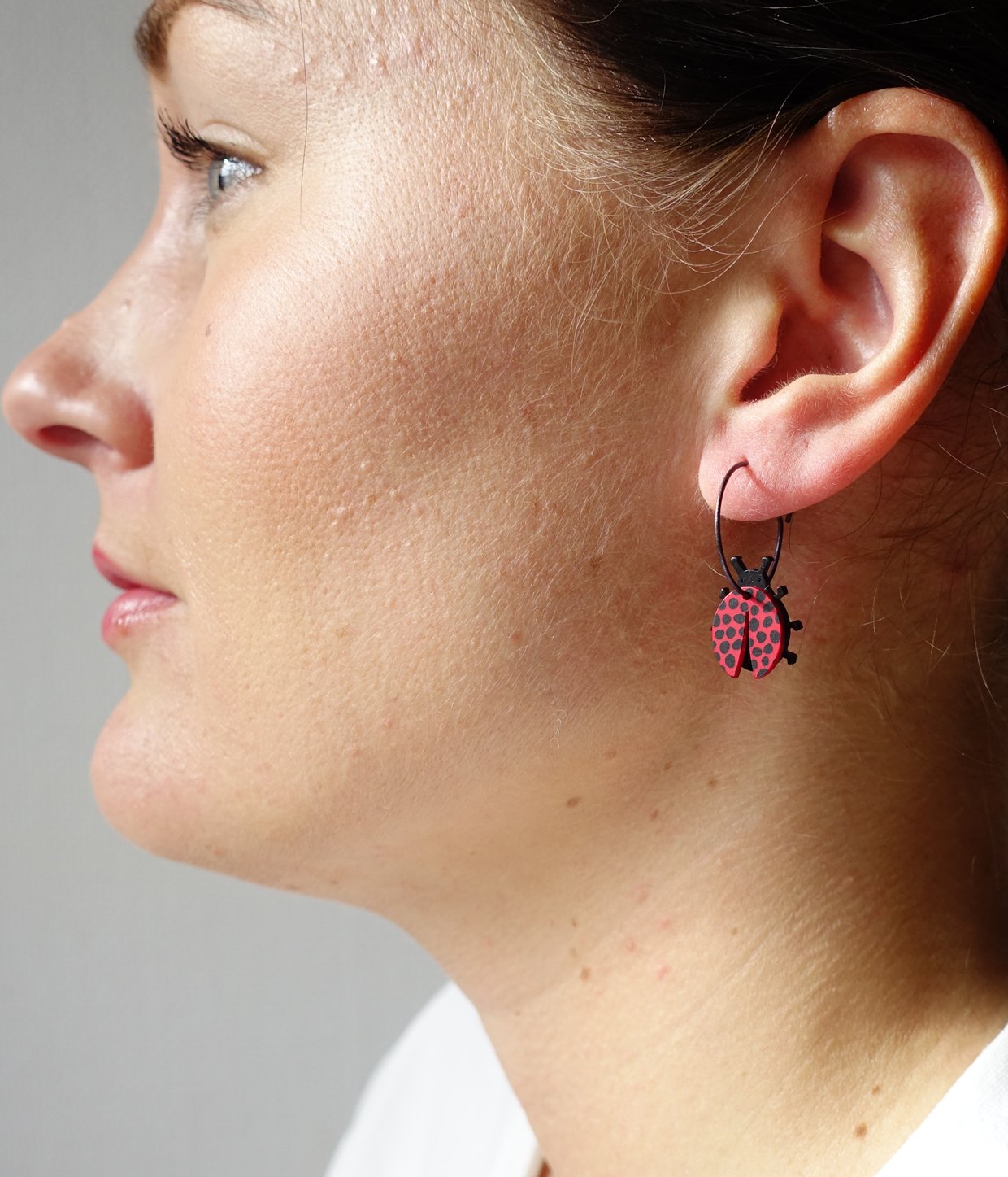 Nyckelpiga Röd - k-form