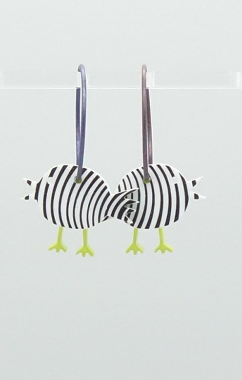 Pippi Vitsvart Lime Rand