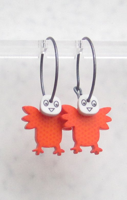 Flaxfågel Orange