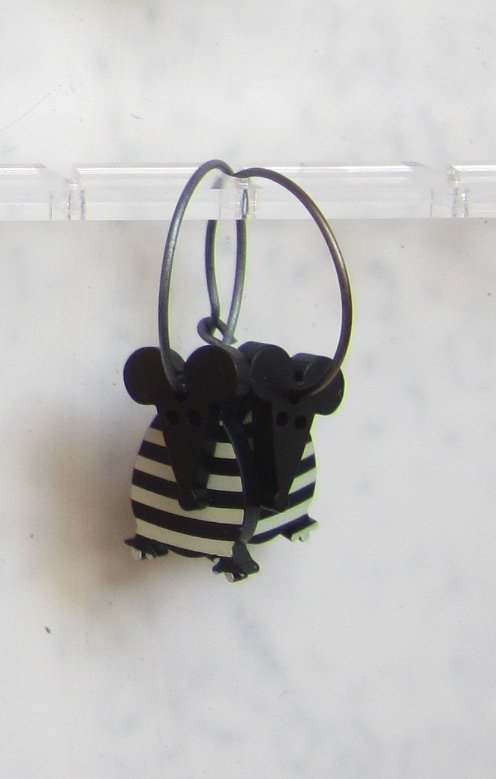 Mus Svartvit - k-form