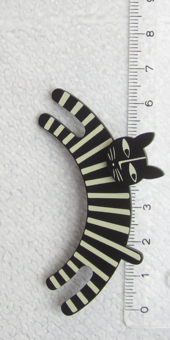 Hoppkatt Svartvit
