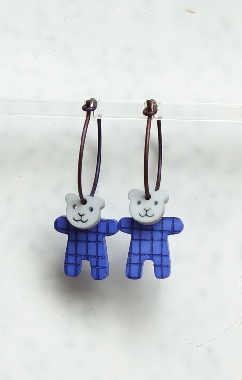 Nalle Lavendel Grå