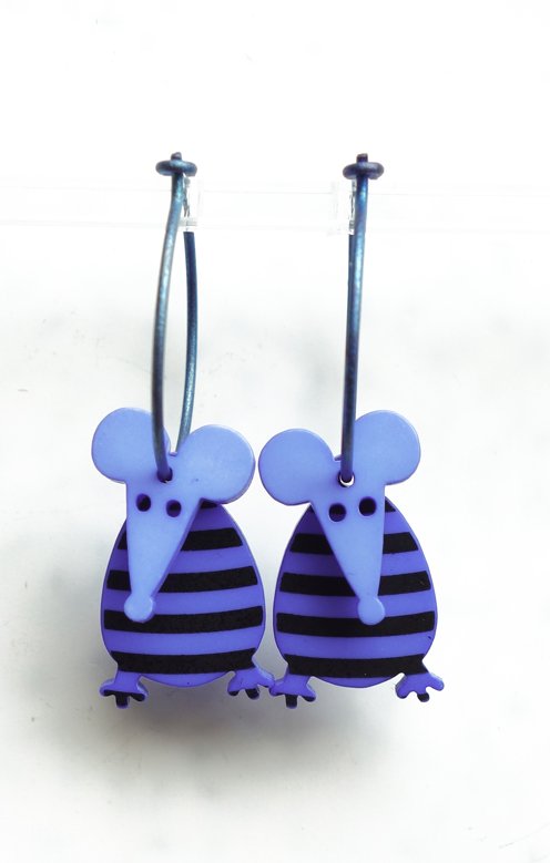 Mus Kornblå Lavendel