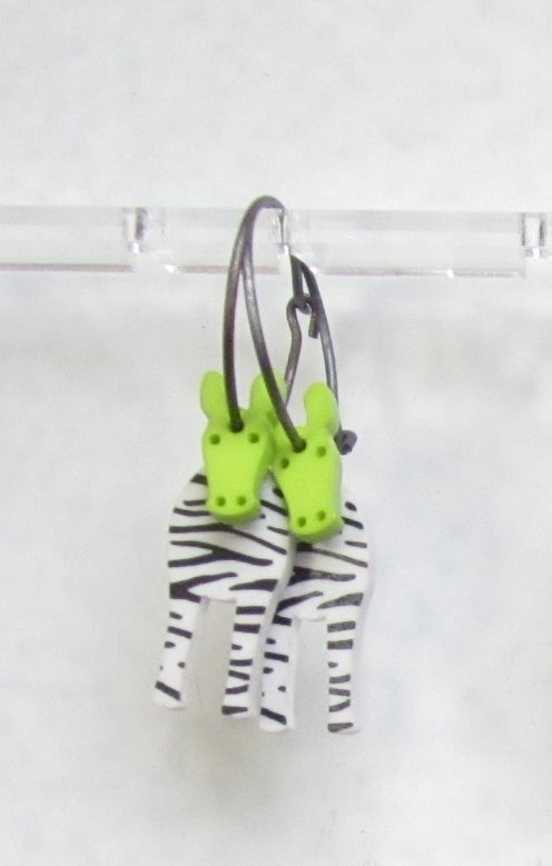 Zebra Vitsvart Lime